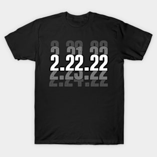 Funny Countdown Twosday Tuesday 2-22-22 22nd February 2022 T-Shirt